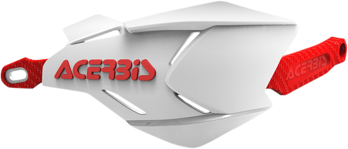 ACERBIS X - Factory Handguards - White/Red 2634661030 - Moto - House MX