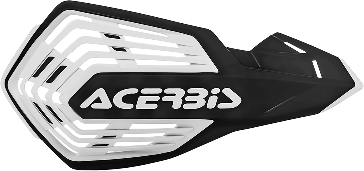 Acerbis 2801961007 X-Future Handguards in Black/White 2026 for 7/8 handlebars