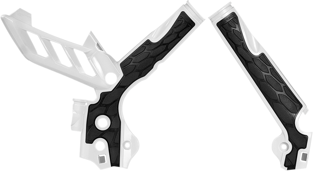 ACERBIS X - Grip Frame Guards - White/Black - KTM 2374251035 - Moto - House MX
