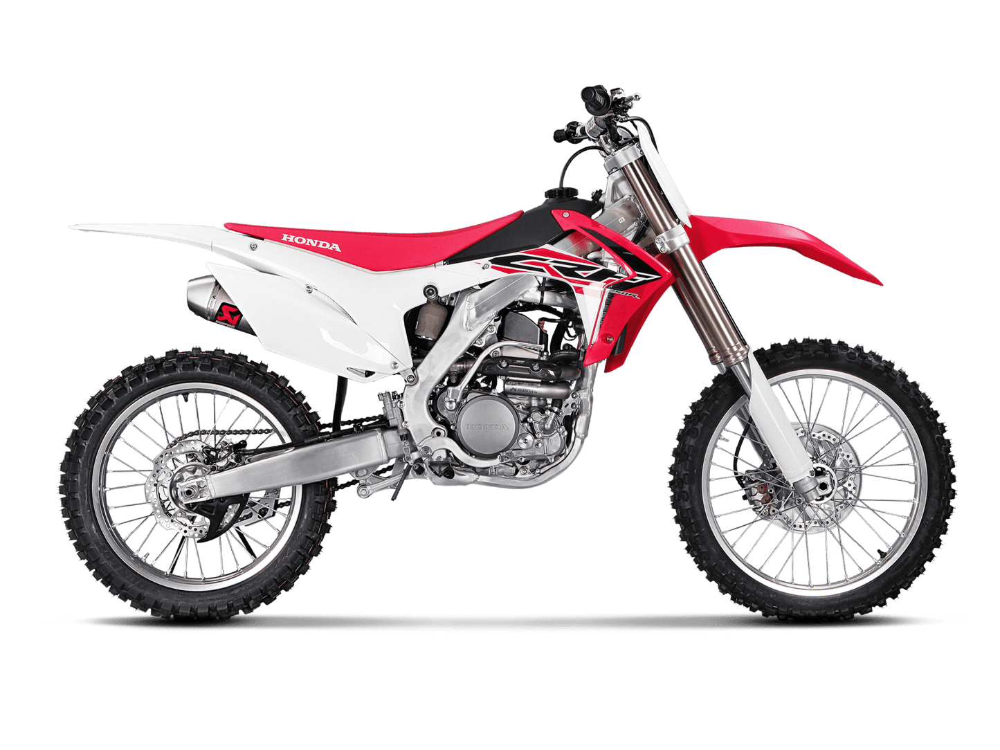 AKRAPOVIC S - H2MR9 - QTA - Race Exhaust - Stainless Steel/Titanium - 2016 - 2018 Honda CRF250R - Moto - House MX