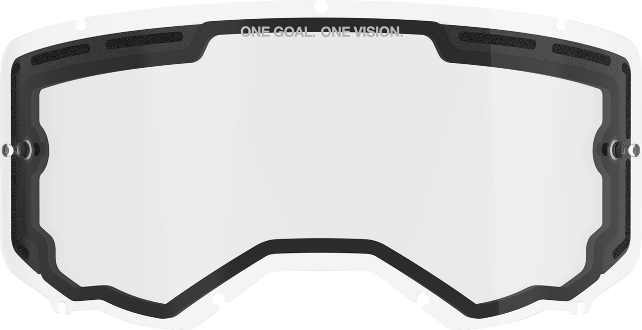 Alpinestars Goggles Vision 8/Vision 5/Vision 3 Lens - Dual Pane Clear (Part Number 9101725 - 016) - Moto - House MX