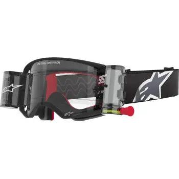 roll off motocross goggles Alpinestars Supertech Corp Roll-Off Goggles - Black/Gray