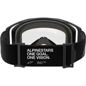 Alpinestars Vision 8 Corp - Goggles - Black/Clear Lens, 5100825 - 1425 - Moto - House MX
