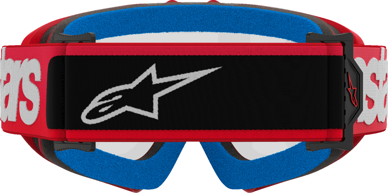 Alpinestars Youth Vision Goggle - Blaze Red with Clear Lens - 5140325 - 3067 - Moto - House MX