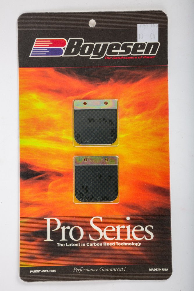 BOYESEN - PRO165 - Pro Series Reed Set – Carbon Fiber Performance for Yamaha YZ65, YZ85 - Moto - House MX