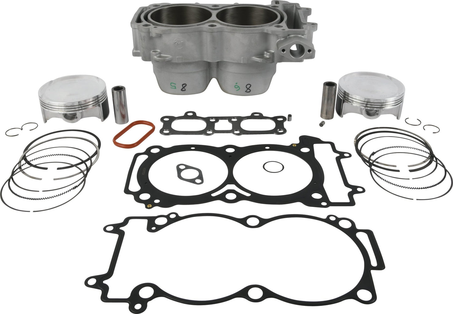 Cylinder Works Big Bore Kit - 61006 - K01 - 98mm +5.0 11:1 Polaris RZR Ranger 1000 2017 - 2023 - Moto - House MX