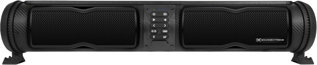 ECOXGEAR Soundextreme 28 - Inch Elite Soundbar with LEDcasting - Bluetooth 5.0 - Moto - House MX