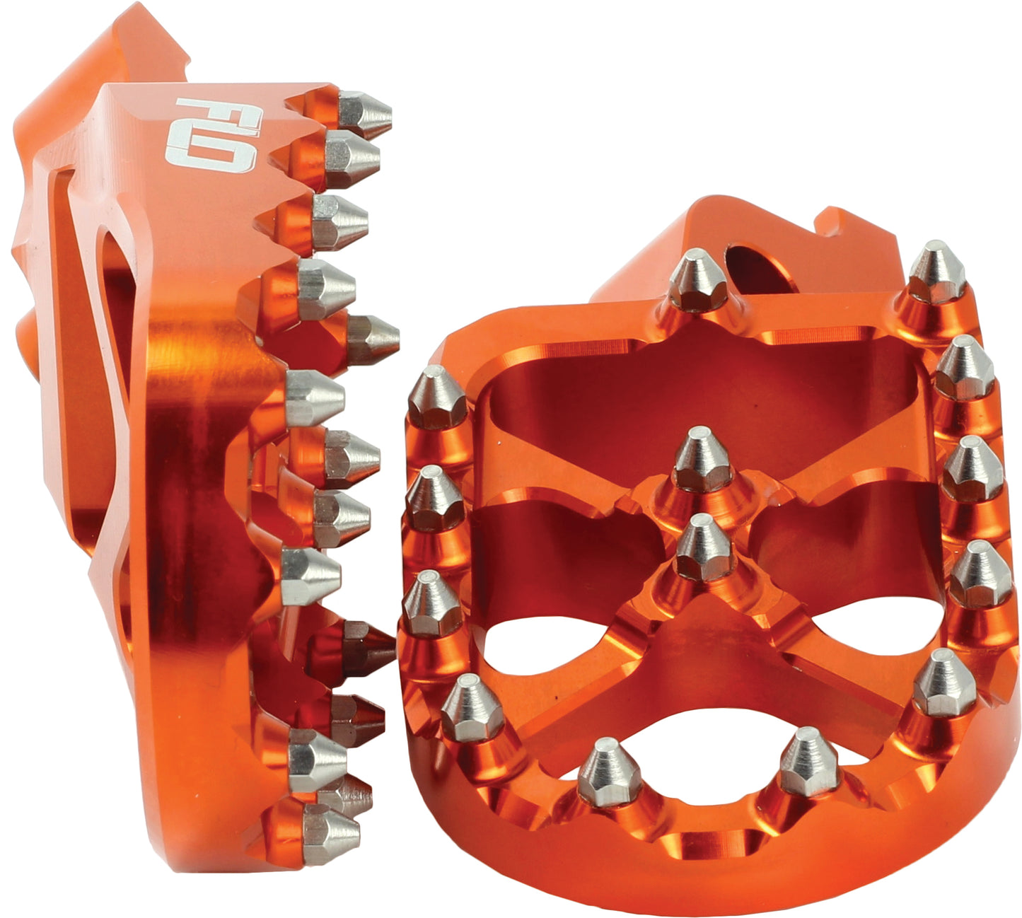 FLO MOTORSPORTS FPEG-795ORG 2012-2016 KTM 350/500 EXC XCF-W Off-Road Foot Pegs
