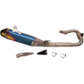 FMF 4.1 RCT Exhaust System with MegaBomb - Anodized Titanium - 044457 - 2019 - 2024 Yamaha YZ250F, YZ250FX - Moto - House MX