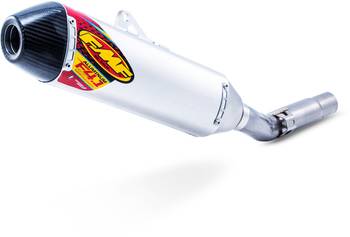 FMF Aluminum Factory 4.1 RCT (Slip - On) Carbon Fiber End Cap 2019 - 2023 Kawasaki KX450F 042369 - Moto - House MX