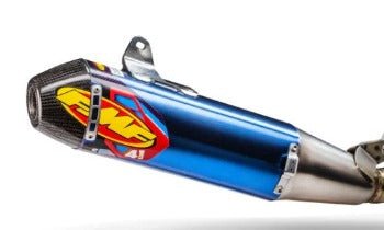 FMF Factory 4.1 Rct Titanium Anodized Full System W/ Carbon End Cap 044478 - 2023 - 2024 Yamaha YZ450F - Moto - House MX