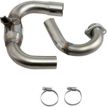 FMF MegaBomb Header - Stainless Steel - 044449 - 2019 - 2024 Yamaha YZ250F - Moto - House MX