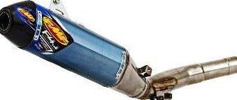 FMF Ti Factory 4.1 RCT (Slip - On) Carbon Fiber End Cap - 044409 - 2014 - 2017 Yamaha YZ450F, YZ450FX - Moto - House MX