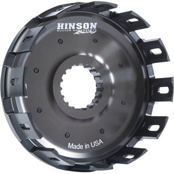 Hinson Racing Billet Clutch Basket - H663 - B - 2101 - 2021 - 2024 Kawasaki KX450, KX450X, and KX450SR - Moto - House MX