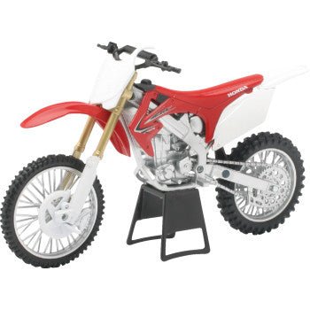 Honda CRF250R Dirt Bike - 1:12 Scale - Red/White/Black - New Ray Toys - Moto - House MX