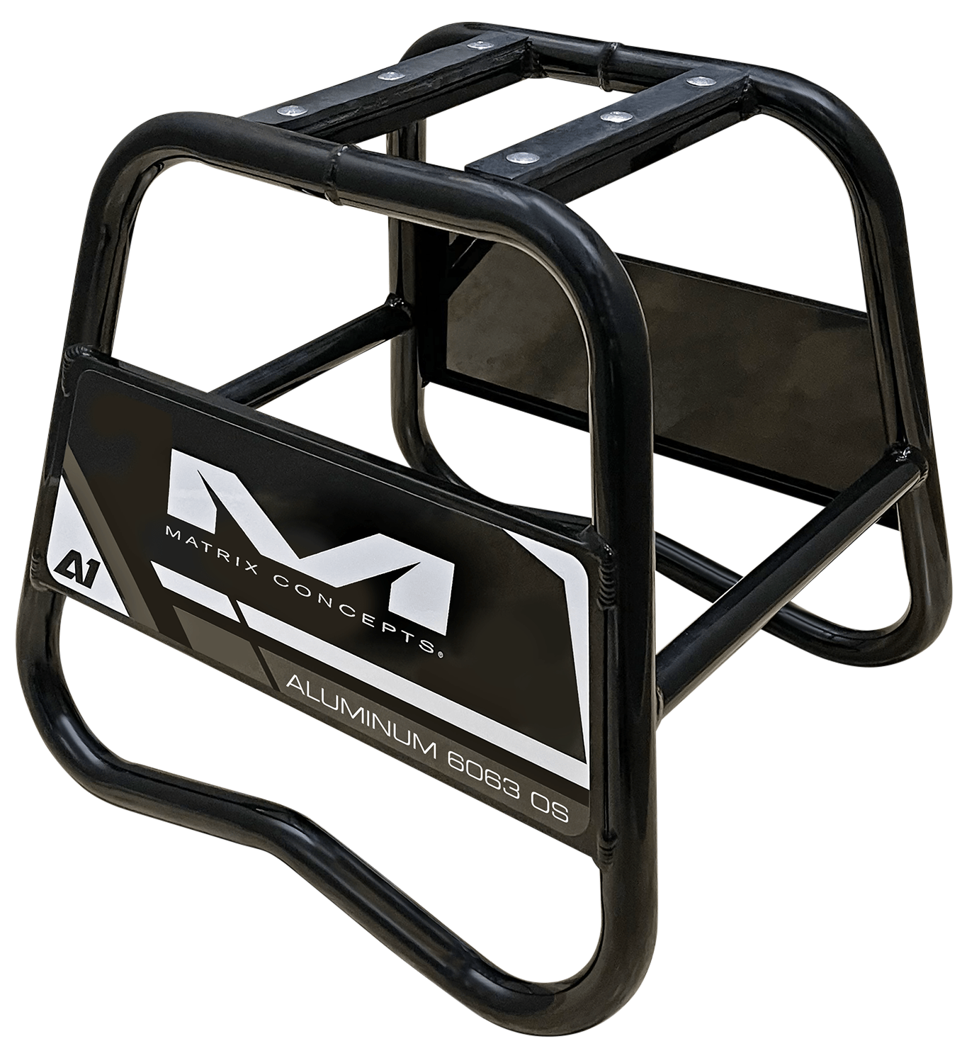 MATRIX CONCEPTS, LLC A1 Stand Aluminum Black A1 - 101 for Motorcycles - Moto - House MX