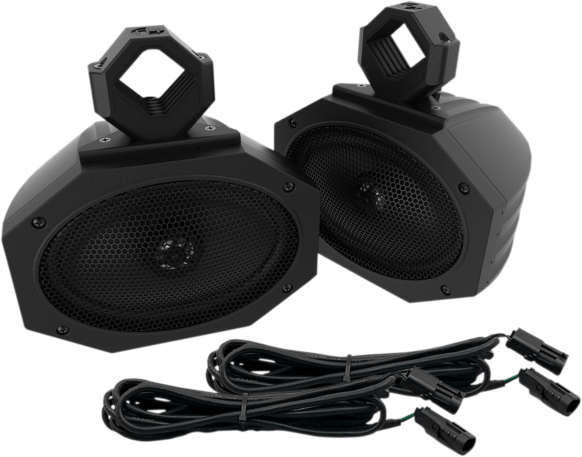 METRIX 4405 - 0505 Element 1 UTV Speakers Kit 5"x7" All - Weather 100W - 4 Ohm - Moto - House MX