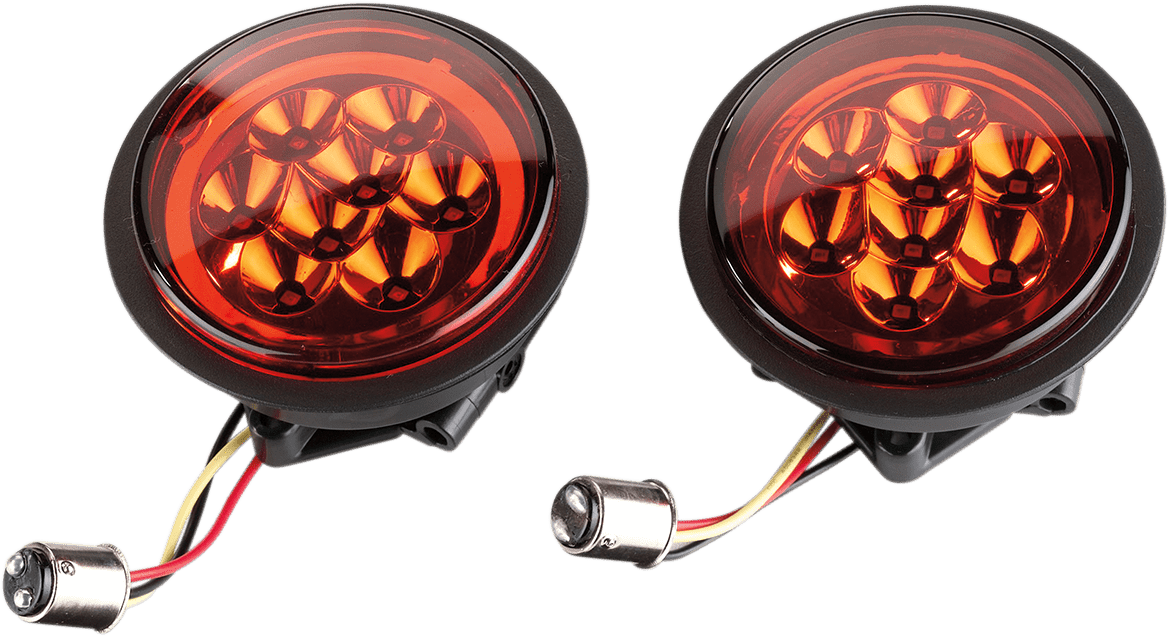 MOOSE OFFROAD Can - Am LED Taillights - Red 500 - 1000 - PU - Moto - House MX