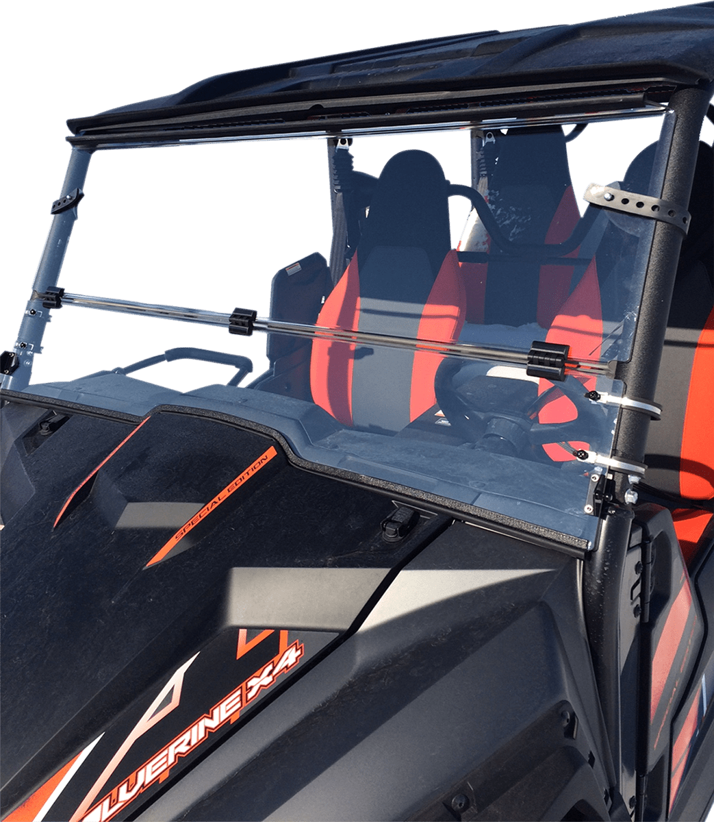 MOOSE OFFROAD Moose Offroad Full Folding Windshield for Wolverine LEMA100 - 0042 LEMA100 - 0042 - Moto - House MX