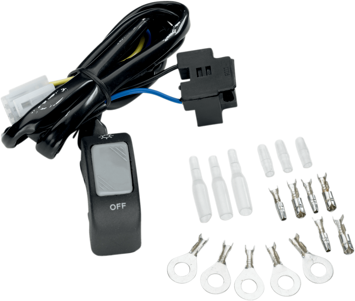 MOOSE OFFROAD Universal Headlight Switch 787 - 7707 for Auxiliary and H4 Lighting - Moto - House MX