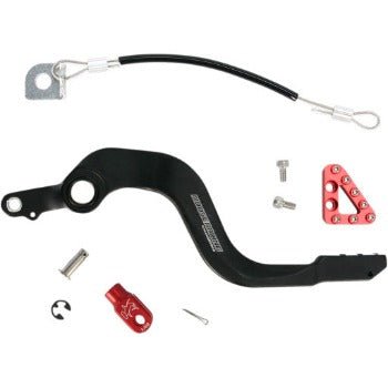 Moose Racing Brake Pedal - Red - 1610 - 0336 - 2004 - 2017 Honda CRF250R - Moto - House MX