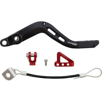 rr pedale Moose Racing Brake Pedal - Red - 1610-0634