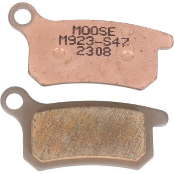 Moose Racing - XCR Brake Pads Front or Rear - M923 - S47 - Gas Gas MC 65, Husqvarna TC 65, KTM 65 SX - Moto - House MX