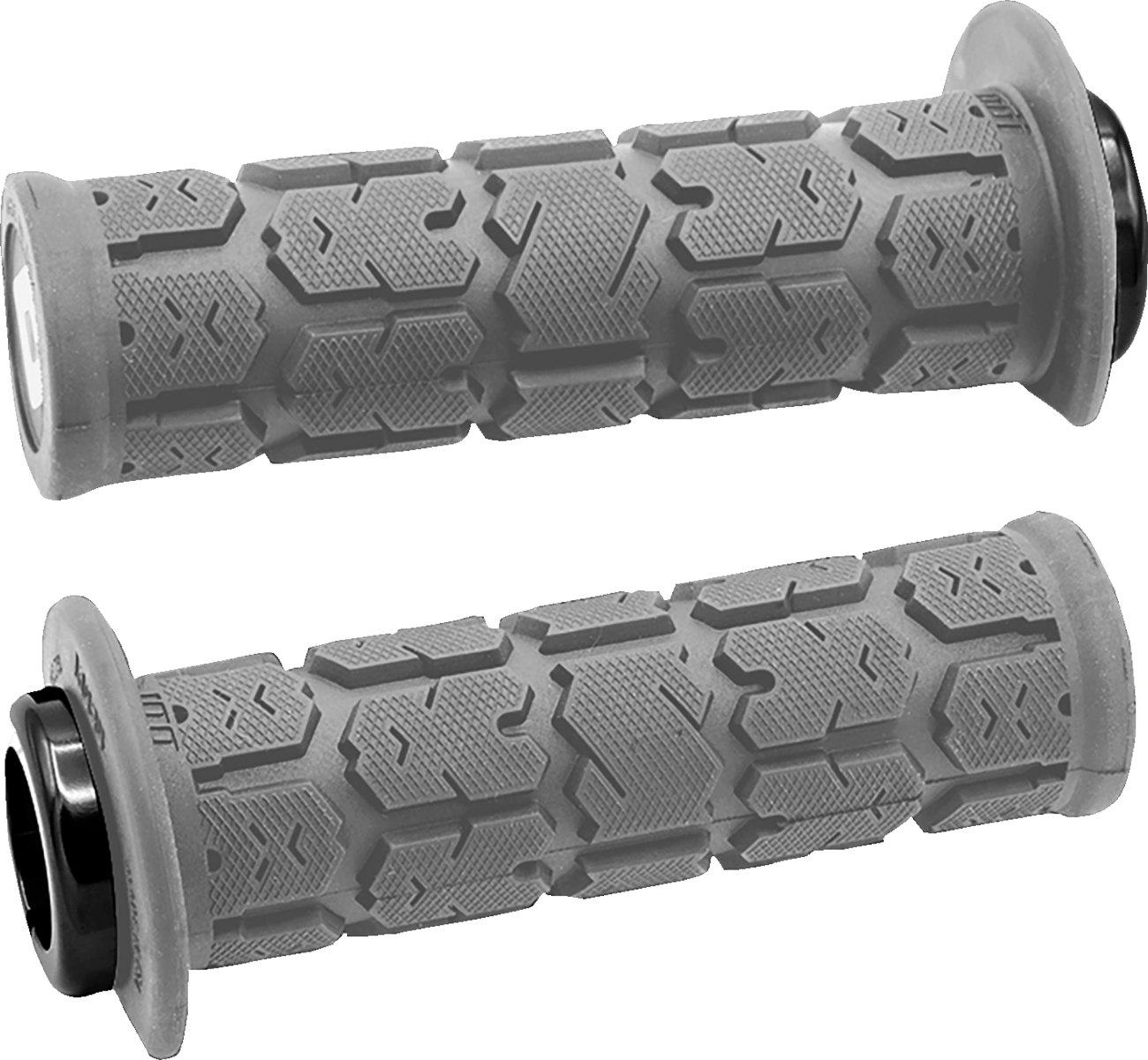ODI Rogue 2.1 Lock - On Grips for ATV and PWC - Gray/Black (Part J33RGG - B) - Moto - House MX