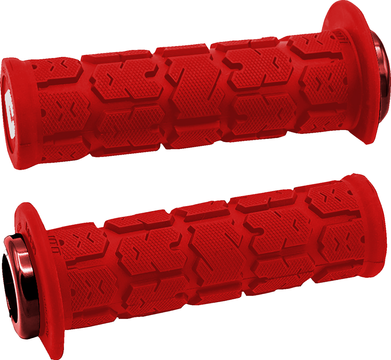 ODI Rogue 2.1 Lock - On Grips for ATV and PWC - Red/Red (Part Number: J33RGDR - R) - Moto - House MX
