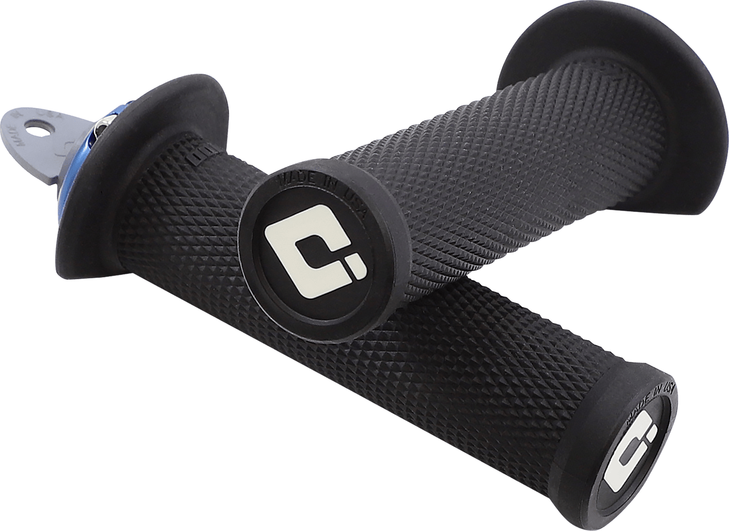 ODI Ruffian ATV/PWC Grips - Black/Blue J33RFB - U by ODI - Moto - House MX