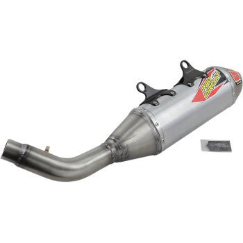 Pro Circuit T - 6 Stainless Slip - On Exhaust - 0151925A - 2019 - 2022 KTM 250 SX - F - Moto - House MX