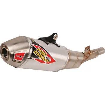 Pro Circuit T - 6 Stainless Slip - On Silencer - 0122445A - 2024 Kawasaki KX450, or KX450X - Moto - House MX