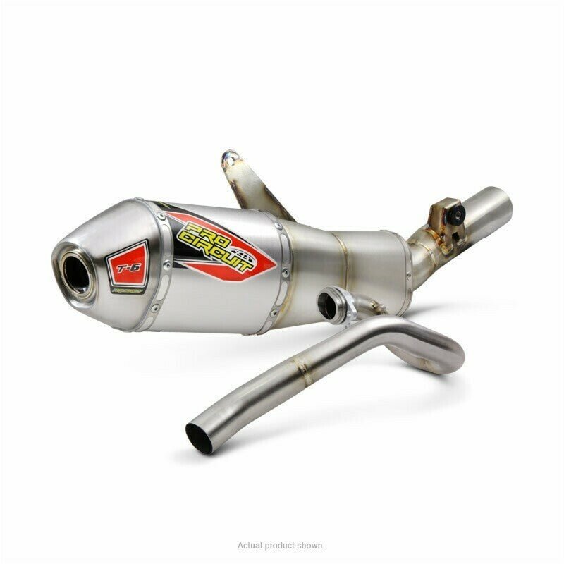 PRO CIRCUIT T - 6 Stainless Steel Exhaust System for Honda CRF250R & RX (Part 0112425G) - Moto - House MX