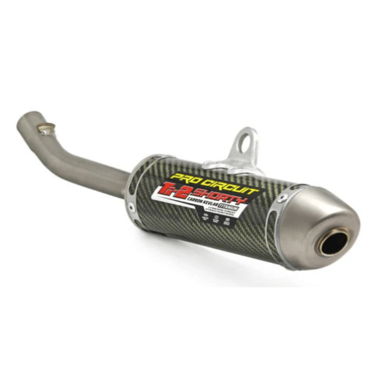 Pro Circuit Ti - 2 Carbon - Aramid Silencer - 1121412K - 2002 - 2007 Honda CR125R - Moto - House MX