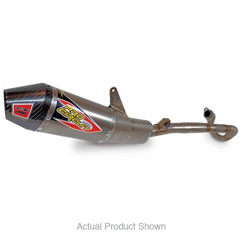 Pro Circuit Ti - 6 Pro Titanium Exhaust System - 0312225FP - 2022 Honda CRF250R, and CRF250RX - Moto - House MX