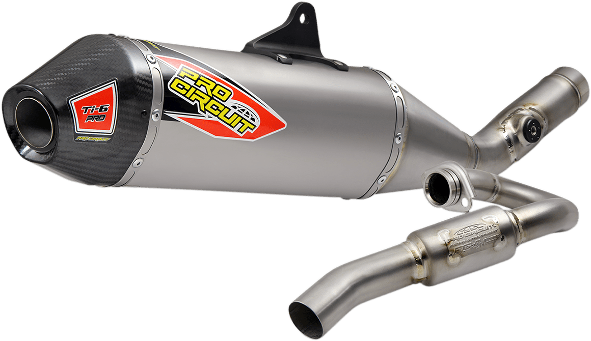 PRO CIRCUIT Ti - 6 Pro Titanium Exhaust System 0341925FP for AMA Supercross & Motocross - Moto - House MX