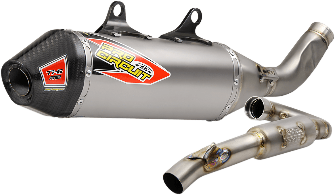 PRO CIRCUIT Ti - 6 Pro Titanium Exhaust System 0351925FP for AMA Supercross & Motocross - Moto - House MX