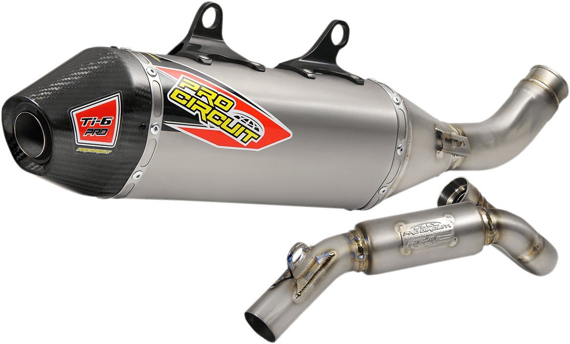 PRO CIRCUIT Ti - 6 Pro Titanium Exhaust System for AMA Supercross and Motocross * Part 0351845FP - Moto - House MX