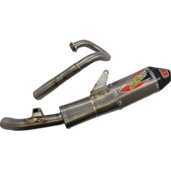 Pro Circuit Ti - 6 Titanium Exhaust System - 0312225F - 2022 - 2024 Honda CRF250R, and CRF250RX - Moto - House MX