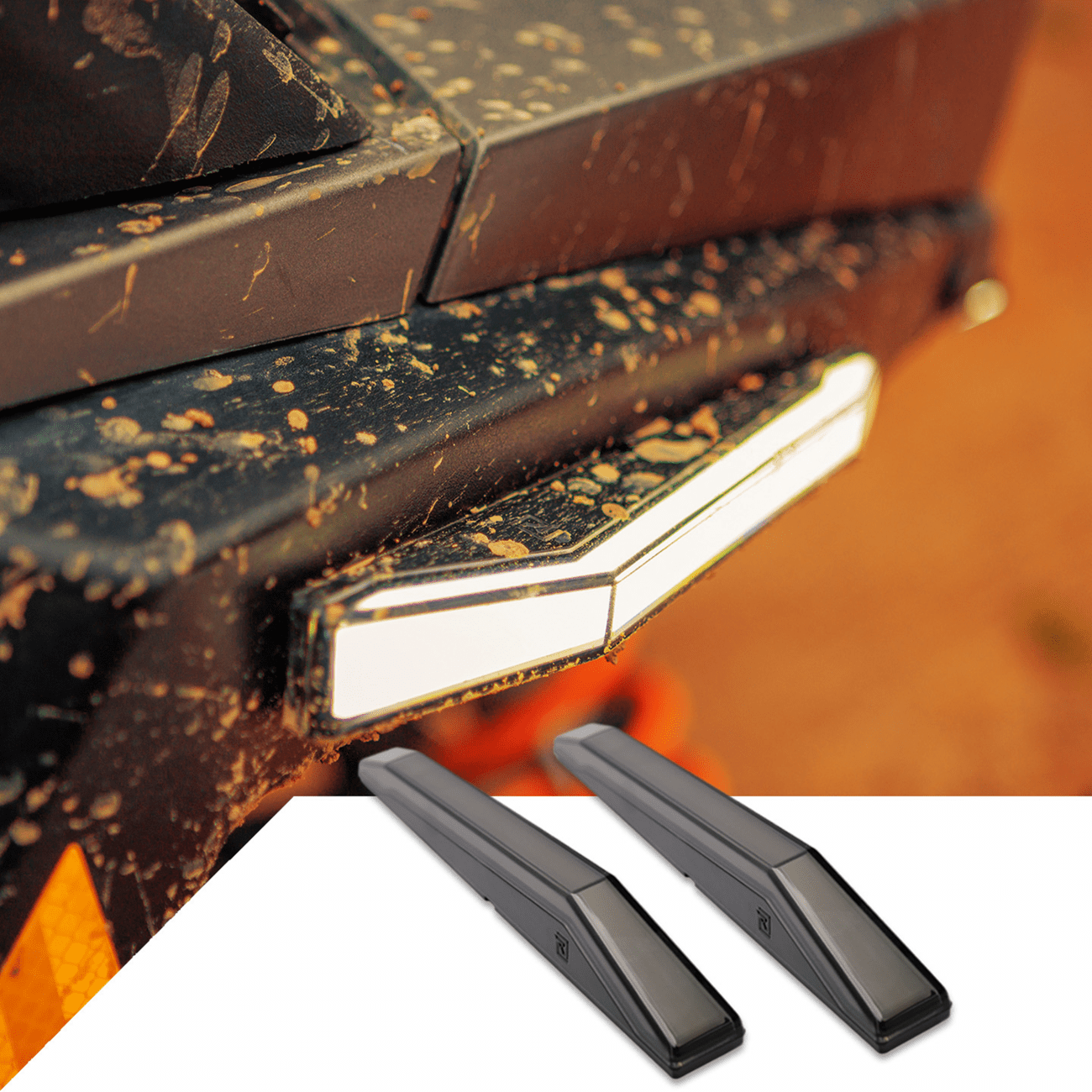 RAVEK Maverick R 65 - 701S White Running Light Kit - Bright LED Off - Road Lights - Moto - House MX