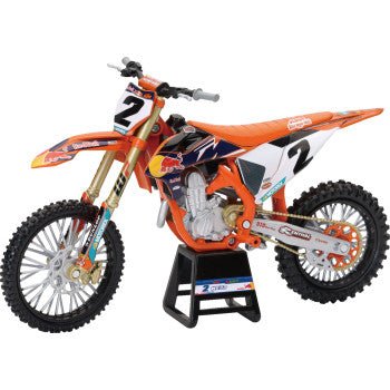 Red Bull KTM 450 SX - F - Cooper Webb - 1:12 Scale - Orange/Black/White - New Ray Toys - Moto - House MX