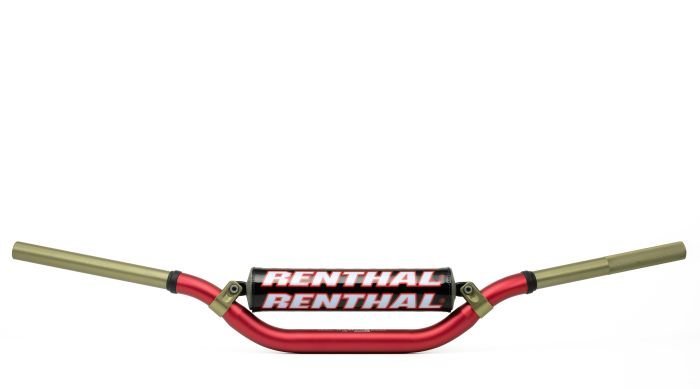 Renthal 997-01-RD-02-185 Twinwall Handlebar 997 RC Bend Red - Moto-House MX