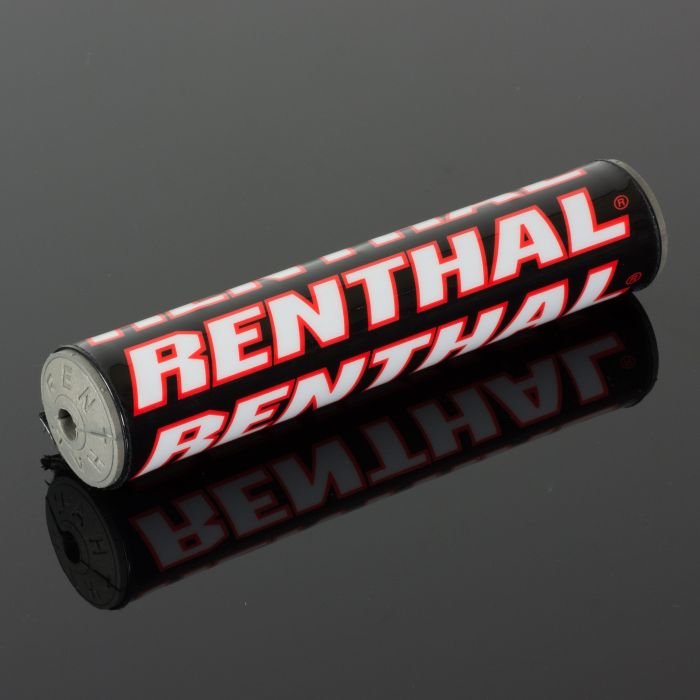 Renthal P261 SX Crossbar Pad 10 Inch Black Red - Moto-House MX