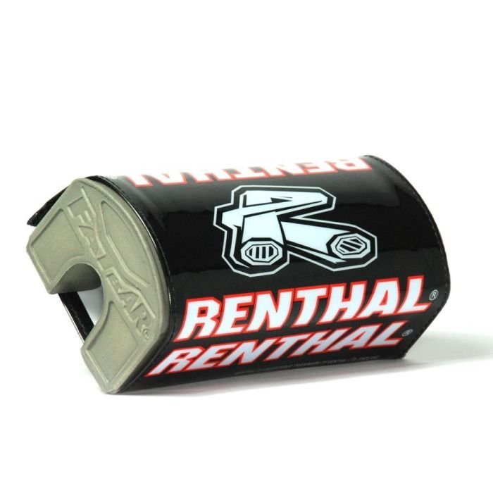 Renthal P305 Fatbar Handlebar Pad Black Red White - Moto-House MX