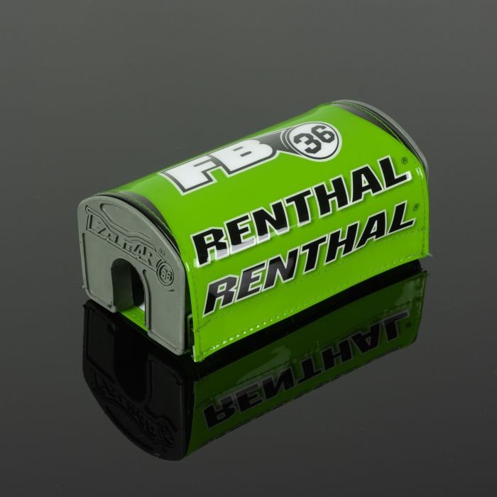 Renthal P343 Fatbar36 Bar Pad Green - Moto-House MX
