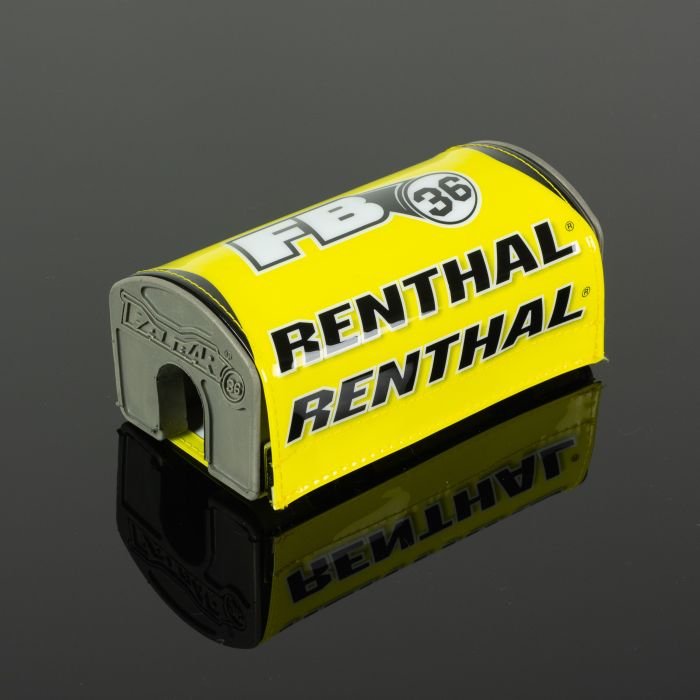 Renthal P344 Fatbar36 Bar Pad Yellow - Moto-House MX