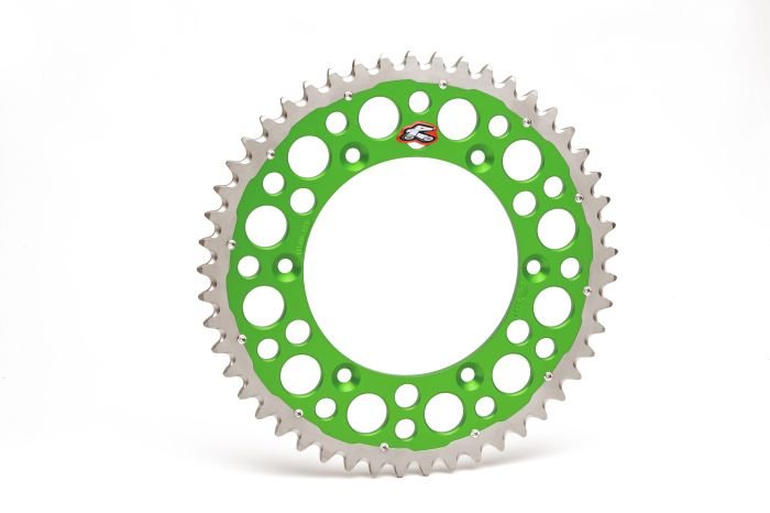 RENTHAL Twinring Sprocket Green 49T - Part Number 1120 - 520 - 49GPGN - Moto - House MX