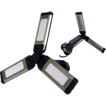 RISK RACING - 12680 - Tri - Mobile Work Light Shop Light - Mobile - 2000 Lumens - Rechargeable - Moto - House MX