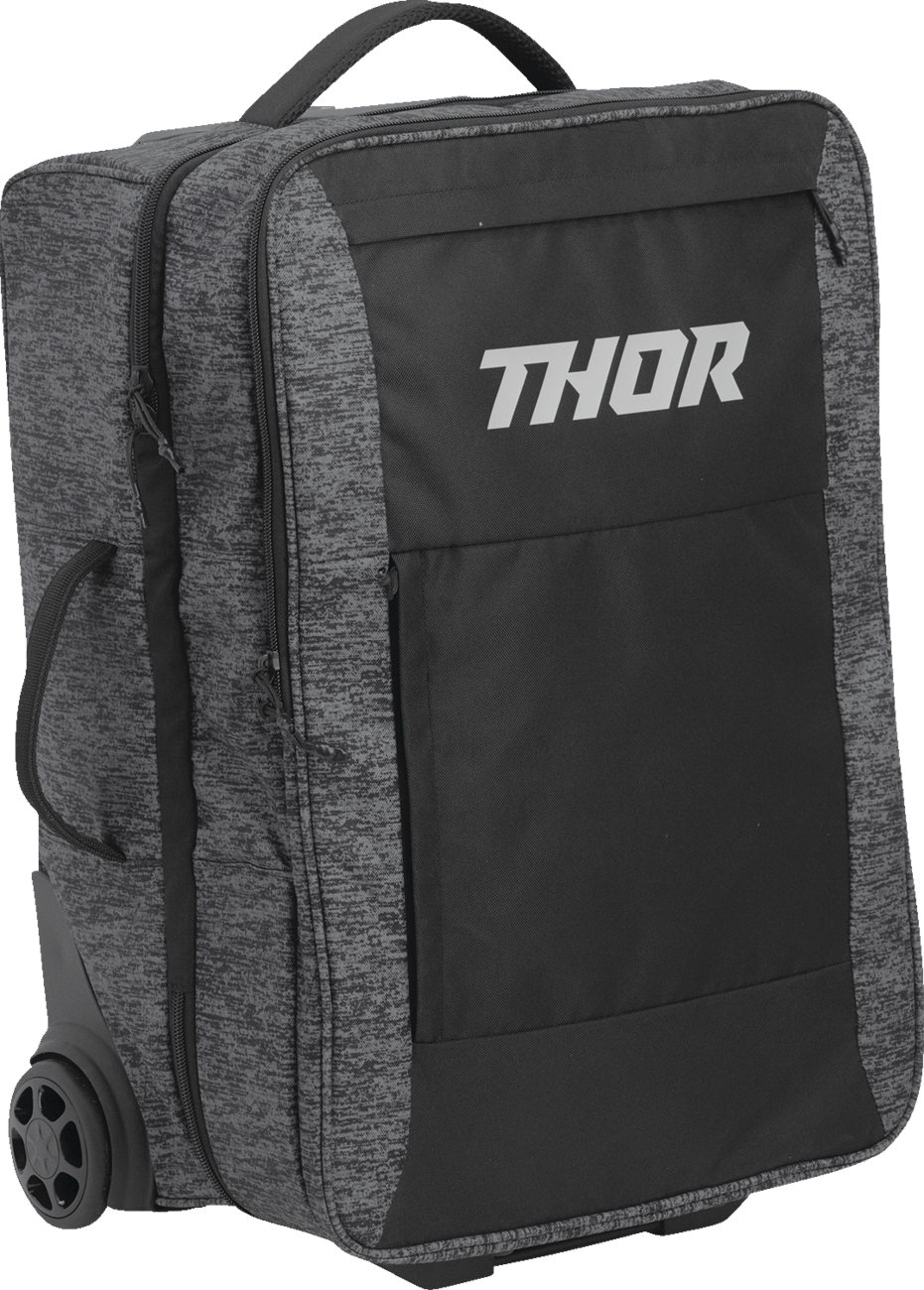 THOR Jetway Bag - Chrome/Heather 3512 - 0300 - Durable Carry - On with Laptop Pocket and Secure Storage - Moto - House MX