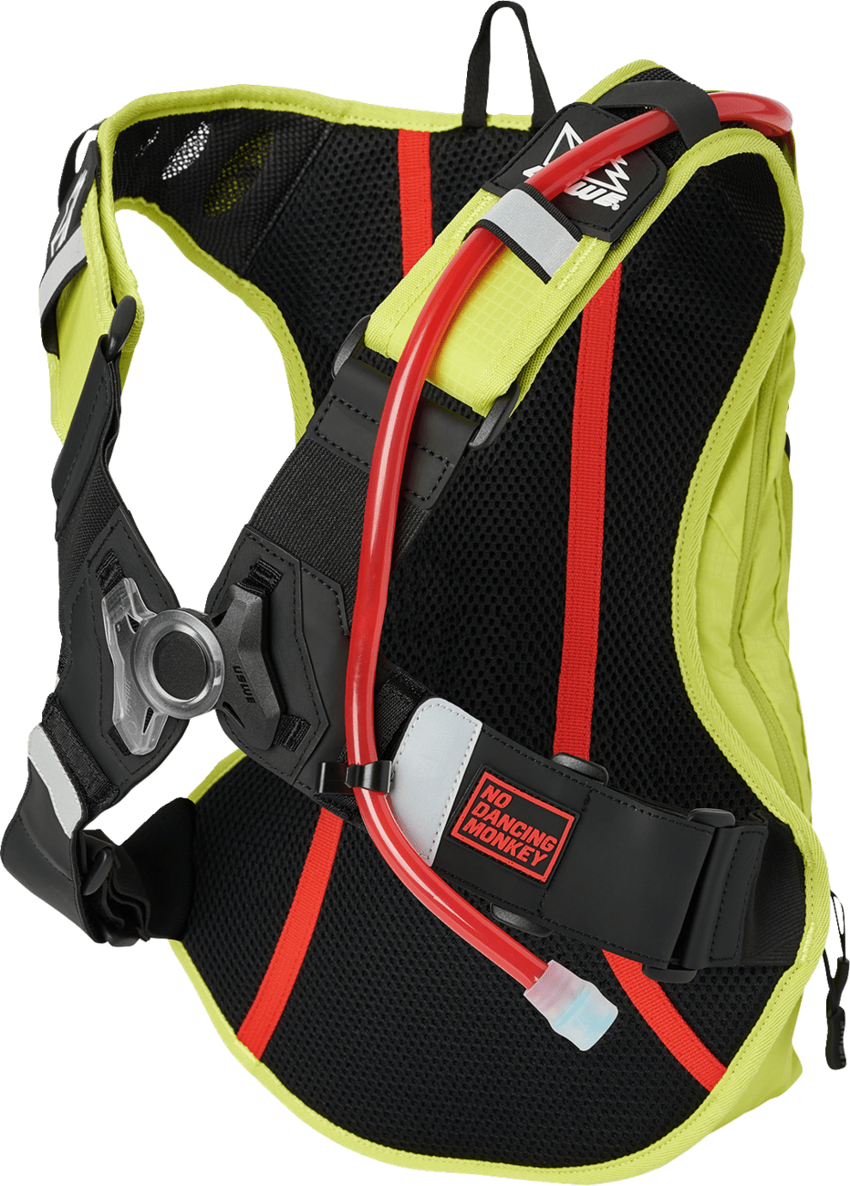 USWE Outlander Hydration Pack 9L Crazy Yellow - 5209077002 - No Dancing Monkey - Technology - Moto - House MX